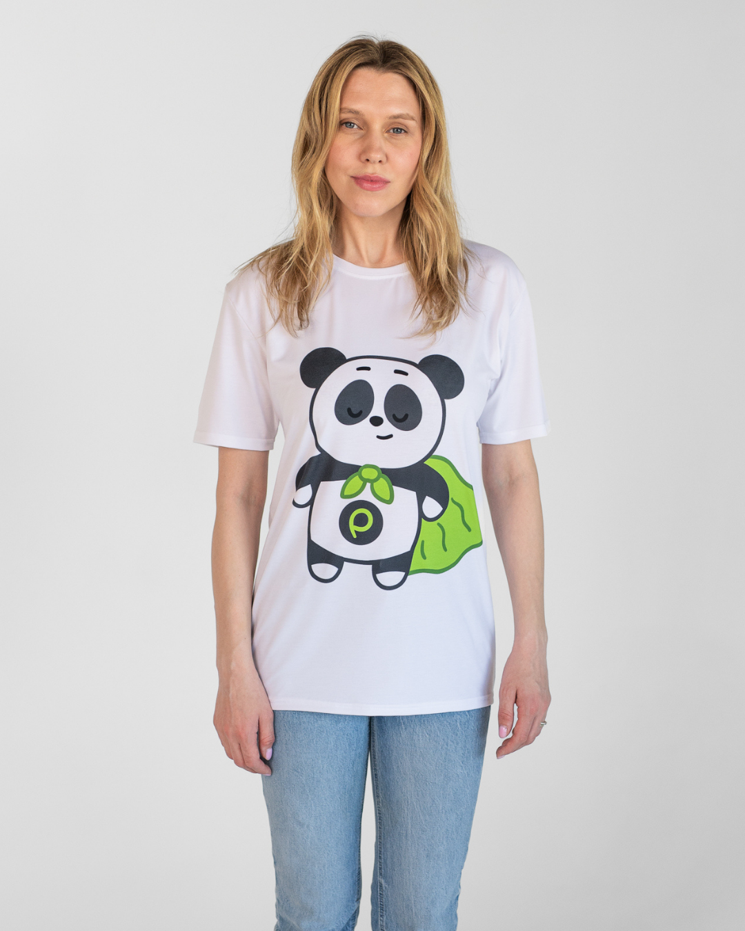 Super panda lielizmēra T-krekls