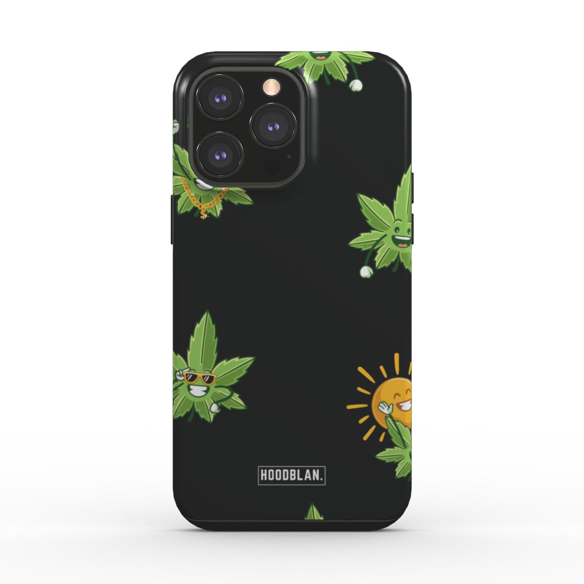 Apreibinošs kaņepju telefona vāciņš