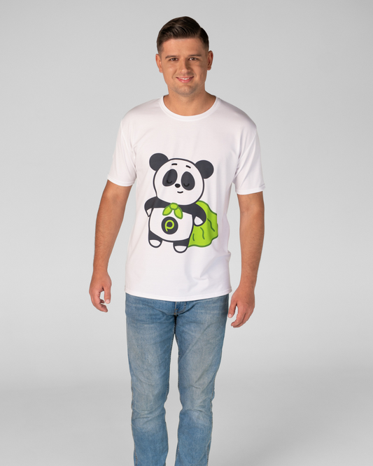 Super panda lielizmēra T-krekls